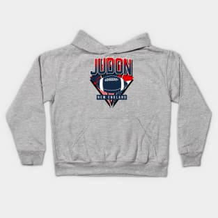 Judon New England Football Retro Kids Hoodie